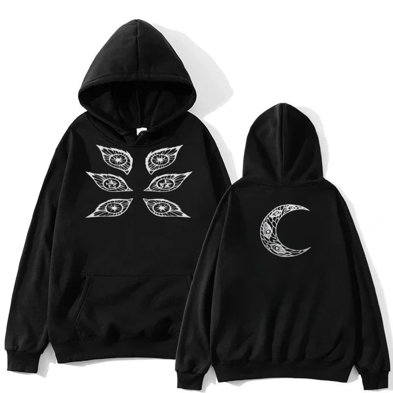 Hoodie – Demon Slayer – Kokushibo (Six Eyes & Crescent Moon)