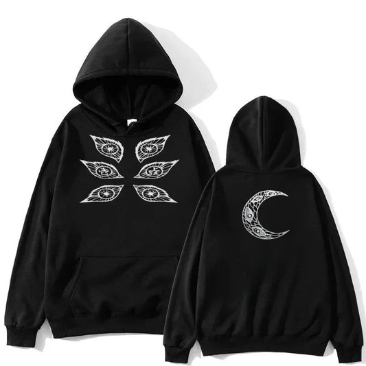 Hoodie – Demon Slayer – Kokushibo (Six Eyes & Crescent Moon)