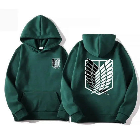 Hoodie – Attack on Titan – Survey Corps (Wings of Freedom Minimalist)