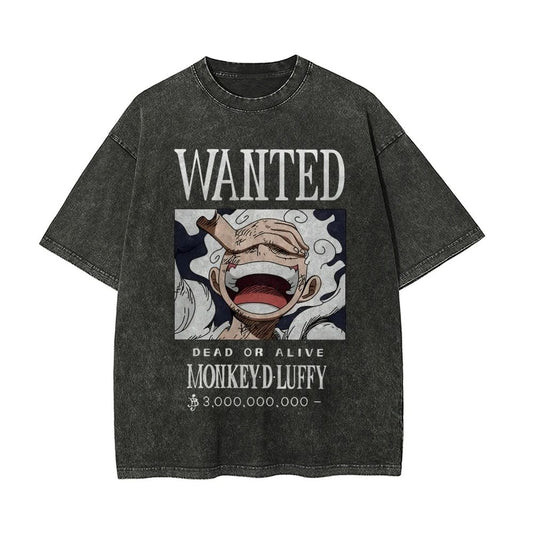 T-Shirt – One Piece – Luffy (Wanted Poster)