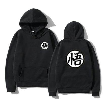Hoodie – Dragon Ball – Goku (Goku’s "Go" Kanji Emblem)