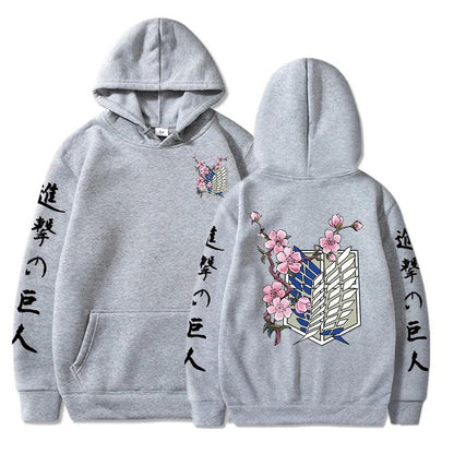 Hoodie – Attack on Titan – Survey Corps (Wings of Freedom & Cherry Blossom)