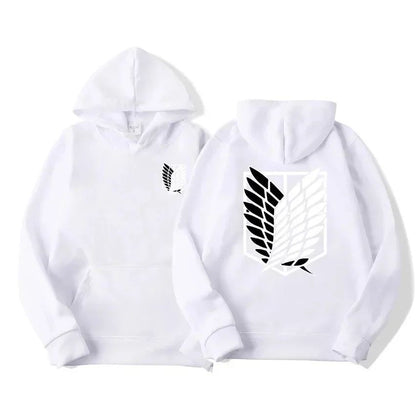 Hoodie – Attack on Titan – Survey Corps (Wings of Freedom Minimalist)