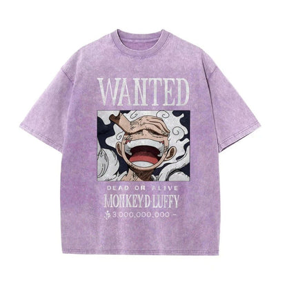 T-Shirt – One Piece – Luffy (Wanted Poster)