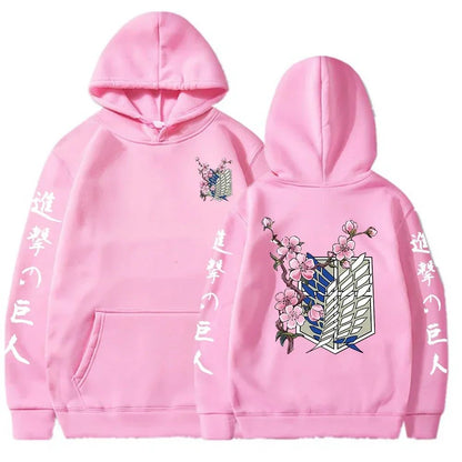 Hoodie – Attack on Titan – Survey Corps (Wings of Freedom & Cherry Blossom)