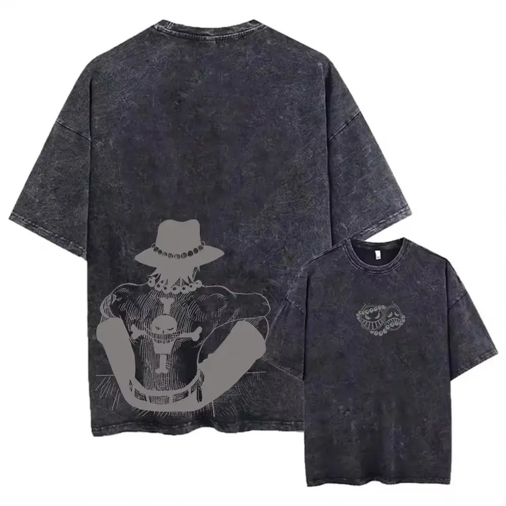 T-Shirt – One Piece – Portgas D. Ace (Minimal)
