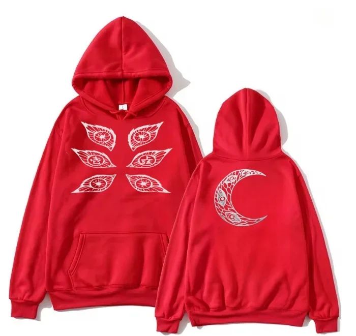 Hoodie – Demon Slayer – Kokushibo (Six Eyes & Crescent Moon)