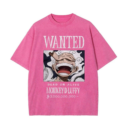 T-Shirt – One Piece – Luffy (Wanted Poster)