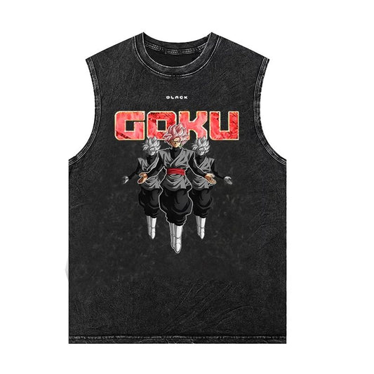 Tank Top – Dragon Ball – Goku Black (Super Saiyan Rosé)