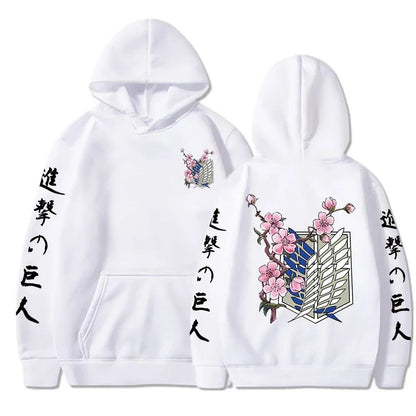 Hoodie – Attack on Titan – Survey Corps (Wings of Freedom & Cherry Blossom)