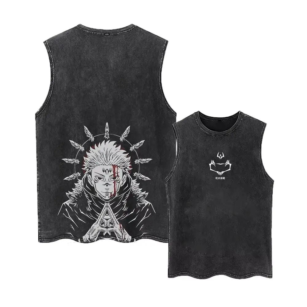 Tank Top – Jujutsu Kaisen – Ryomen Sukuna (Domain Expansion)
