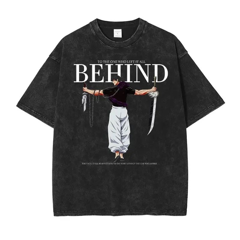 T-Shirt – Jujutsu Kaisen – Toji Fushiguro (Behind)