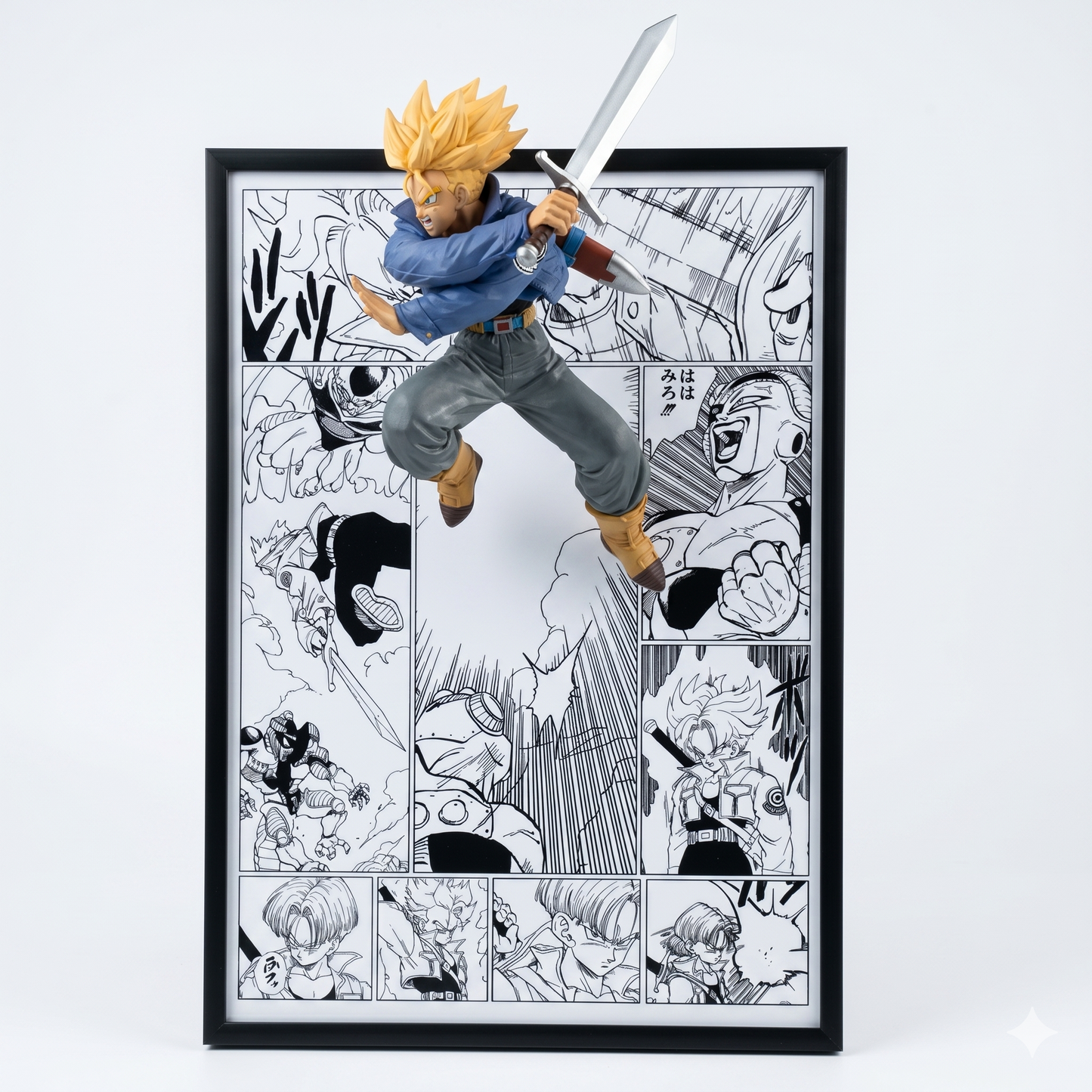 3D Wall Art – Dragon Ball – Future Trunks (Super Saiyan)