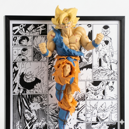 3D Wall Art – Dragon Ball – Super Saiyan