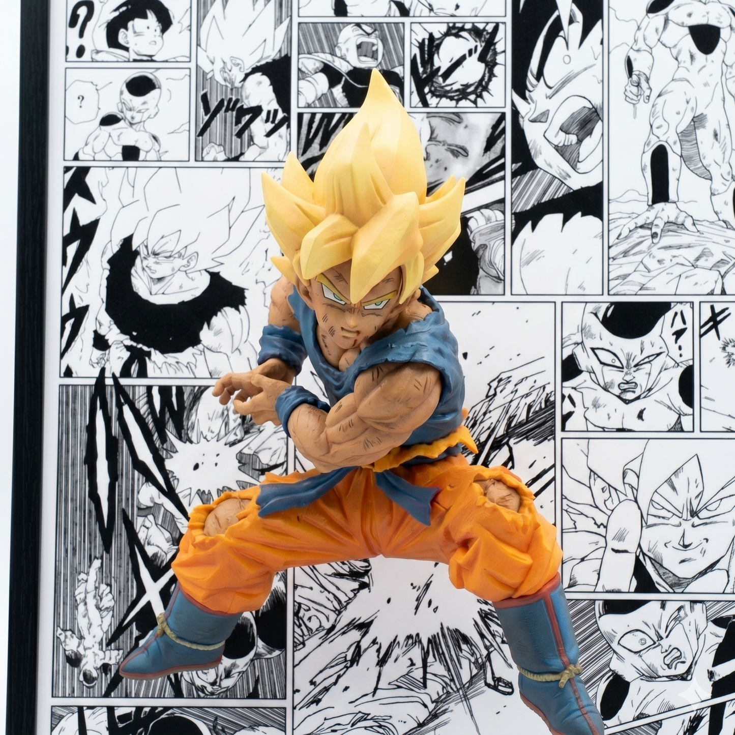 3D Wall Art – Dragon Ball – Super Saiyan Goku (Kamehameha)